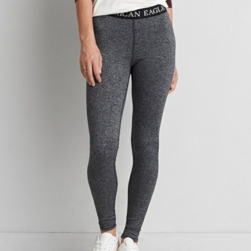 American Eagle Ahh-Mazingly Soft Grey Leggings